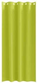 Függönyök függönyökkel 2 pcs Alma zöld 225x140cm Poliészter