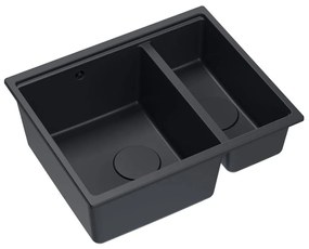 gránit mosogató Logan 150 Black