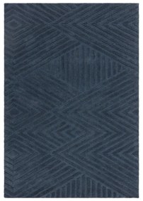 Sötétkék gyapjú szőnyeg 160x230 cm Hague – Asiatic Carpets