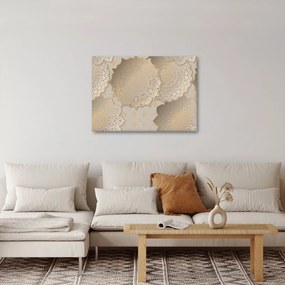 Kép - Mandalák arany tónusokban (70x50 cm)