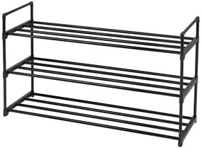 Fekete cipősszekrény VARIO 92x55 cm