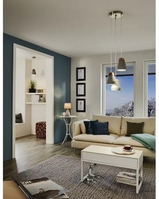 Eglo 95526 - Csillár TAREGA 3xE27/60W/230V