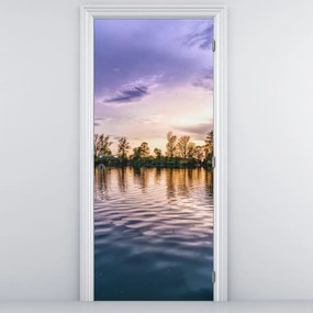 Fotótapéta ajtóra - Tó (95x205cm)