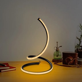 Fekete LED asztali lámpa (magasság 40 cm) Yay – Opviq lights