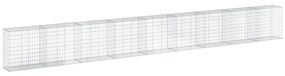 horganyzott vas gabion kosár fedéllel 900 x 50 x 100 cm