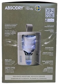 Everbrand Absodry Duo Family Bag 6-sorozatúnedvességelnyelő, 50 m3-ig, zöld