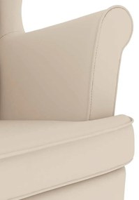 fehér vászonszövet hintaszék 74 x 90 x 102 cm