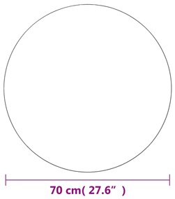 2 db kerek falitükör 70 cm