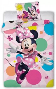 Disney Minnie Dotted ágyneműhuzat 140×200cm, 70×90 cm