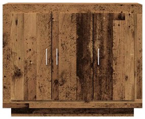 komód Régi fa 92x35x75 cm Gépelt fa