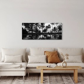 Egy trópusi sziget képe (120x50 cm)