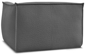 Sötétszürke buklé fotel Giorgia – Bobochic Paris