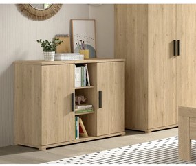 Natúr színű gyerek komód 116x89x48 cm Sam – Vipack