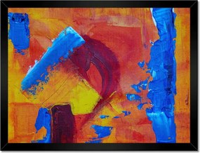 Poszterek keretben 40x30 Absztrakt Teddy