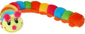 Plüss színes hernyó, 115 cm