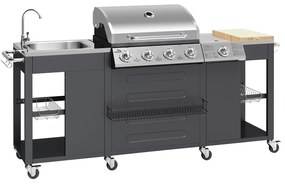 Gáz grillsütő Vicenza - Cattara