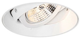 Modern beépíthető reflektor fehér GU10 AR70 kerek trim nélküli - Oneon