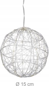 Dekorációs Gömb Led 15 CM Dekorációs Lámpa Hangulatvilágítás