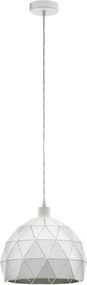 EGLO 97854 ROCCAFORTE Modern Függesztett Lámpa Fehér E27 IP20