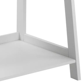 DAMON fehér könyvespolc