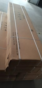 Erga Tucson, tolóajtós zuhanykabin 80 (ajtó) x 80 (fal) x 190 cm, 6mm átlátszó üveg, fekete profil, ERG-S02-TUCSON-D080D080-CL-BK
