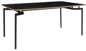 Fekete étkezőasztal 90x180 cm Alto – Støraa