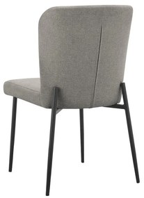 Szürke étkezőszék szett 2 db-os Oita – Støraa