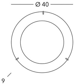 Kolarz A1306.12.4 - Mennyezeti lámpa MOON 2xE27/60W/230V