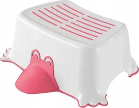 Duck csúszásgátló lábtartó gyerekeknek fürdőszobába, rózsaszín (366413) Sm