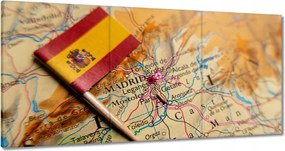 Vászonkép 60x30 Spanyol nyelv motívum iskola