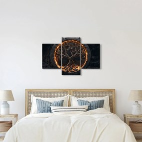 Kép – Életfa lávában I. (90x60 cm)
