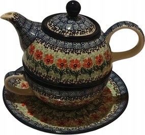 C01 csésze csészealj teáskanna szett Kerámia Bolt 1916/2