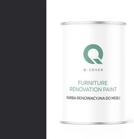 Konyhabútor Festék Szekrényfrontok Fekete Ral 9005 Félmatt 1L