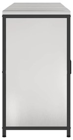 Konyhai Tároló Készlet polcokkal 3 pcs Ezüst 180 x 50 x 92 cm