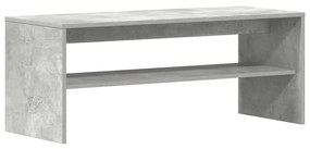 betonszürke forgácslap TV-szekrény 100 x 40 x 40 cm