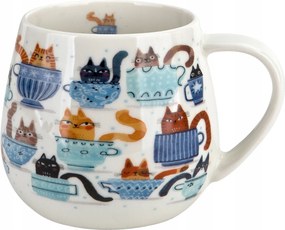 Hordó bögre 430 ml Macskák csészékben