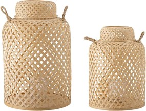 Bambusz lámpás 2 db-os 45 cm Madlin – Bloomingville