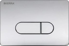 Kasos Pacific Chrome falba építhető WC tartály szett