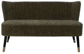 Zöld zsenília kanapé 134 cm Glam – Ixia