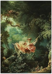 Poszterek 70x100 Fragonard hinta