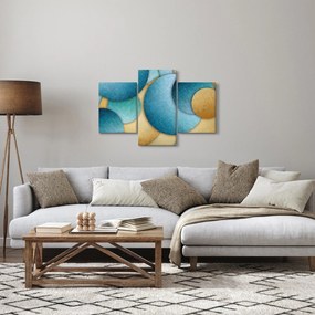Az absztrakciós körök képe (90x60 cm)
