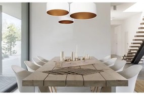 Mennyezeti lámpa SPACE 3xE27/60W/230V fehér/arany