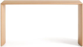 Íróasztal tölgyfa dekorral 60x140 cm Litto – Kave Home