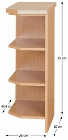 Alsó konyhai polc Leite MDF classic S30N/L. 788703