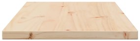 tömör fenyőfa téglalap alakú asztallap 90 x 40 x 2,5 cm