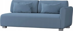 2 személyes kanapé huzat egy kartámasz Mysinge Ikea kék bukla