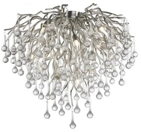 Paul Neuhaus 8091-55 - Felületre szerelhető csillár  ICICLE 9xG9/40W/230V átm. 50 cm króm