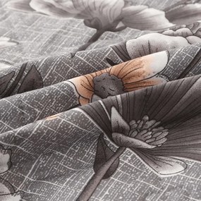 Nyári takaró FLORVEX 140x200 cm, szürke