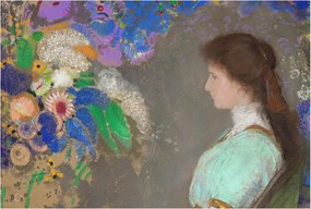 Fotótapéta Flizelin Fal a Hálószobába Romantikus jelenet 104x70 Ragasztó