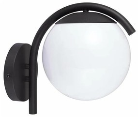 V-Tac Kültéri fali lámpa 1xE27/60W/230V IP44 fekete 10420